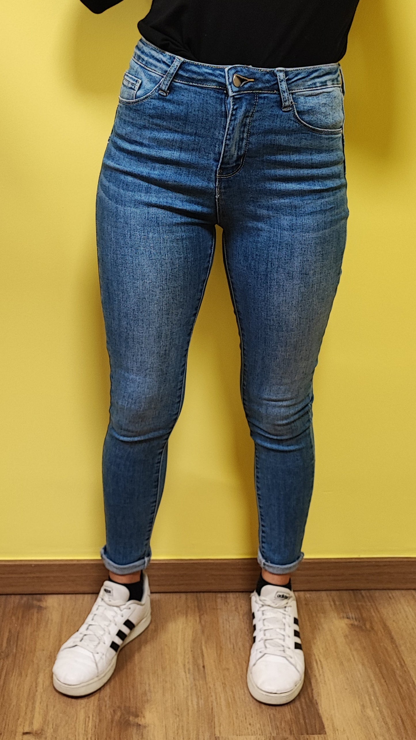 Jeans classico lavaggio chiaro