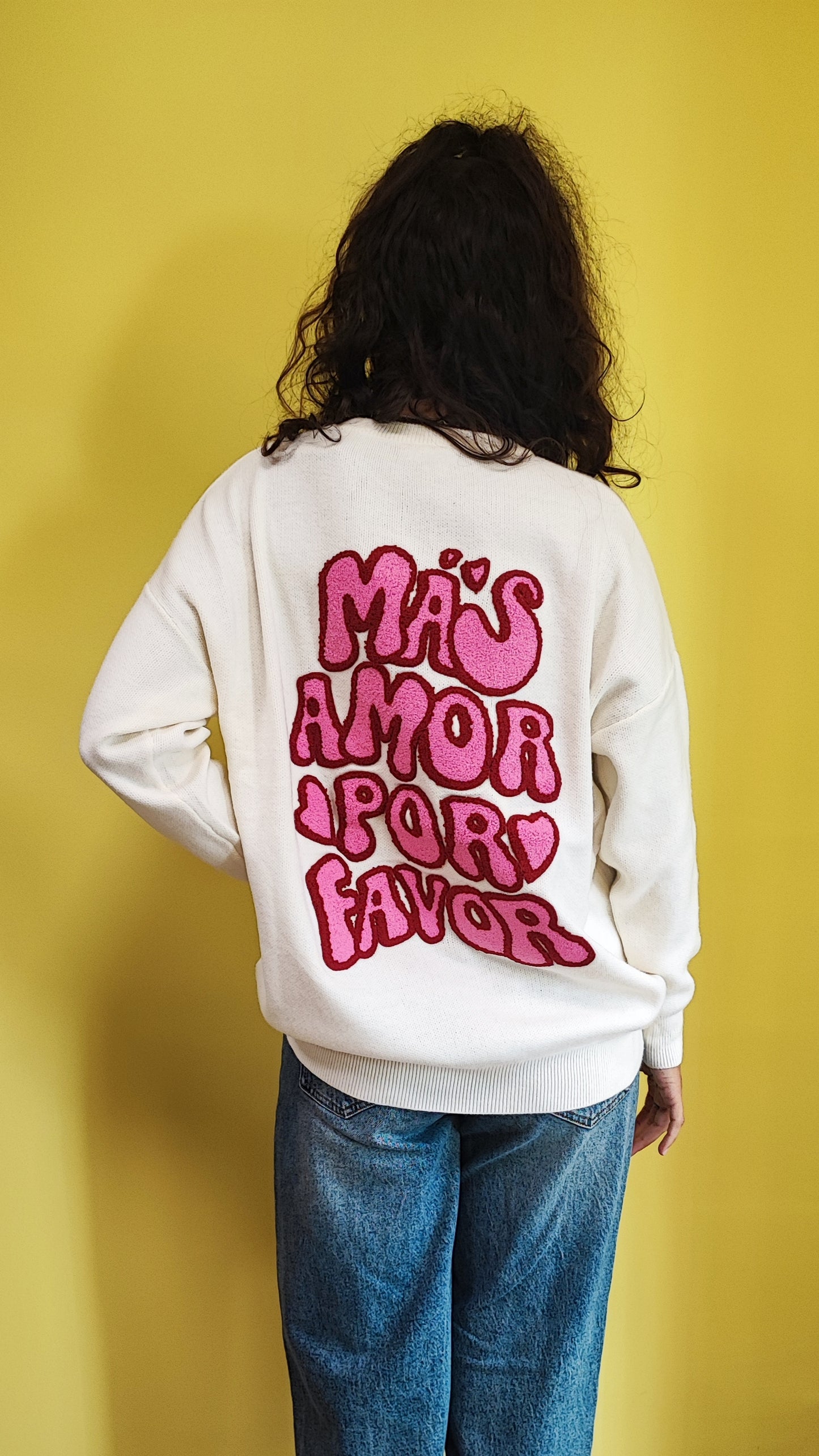 Maglione mas amor por favor