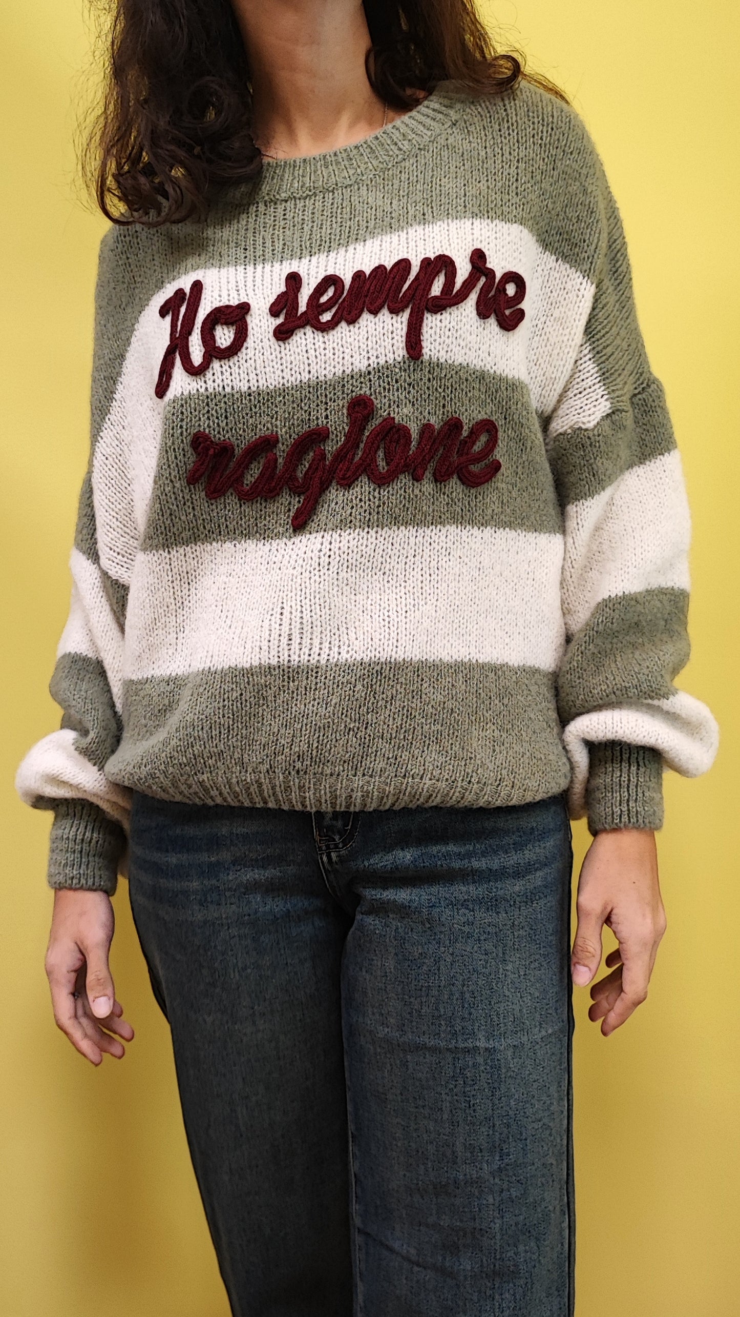Maglione "ho sempre ragione"