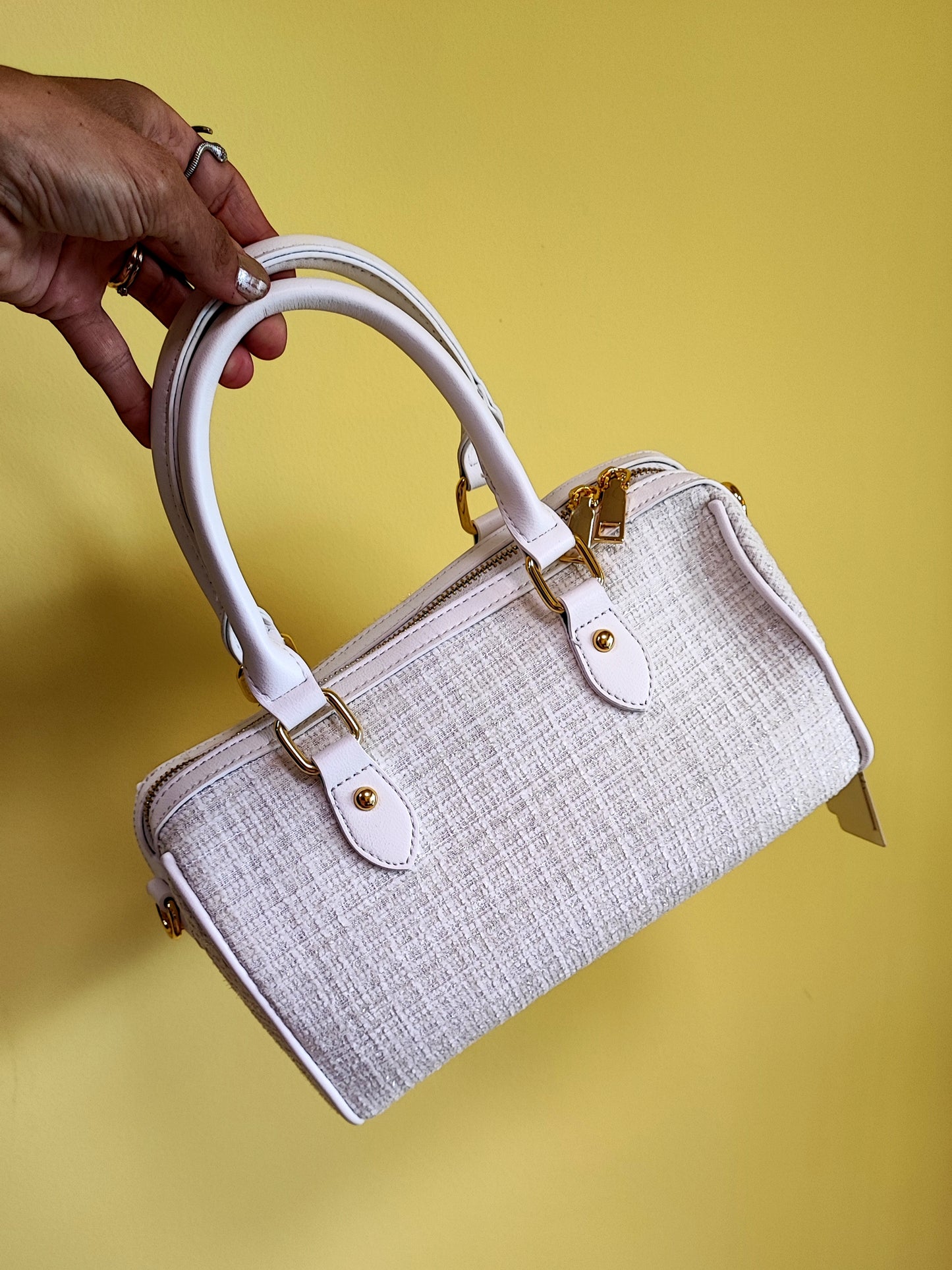 Bauletto color panna